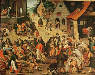 Works of Mercy by Pieter Brueghel the Younger